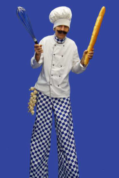 Chef Stilt Walkers