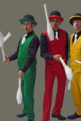 Colourful Jugglers