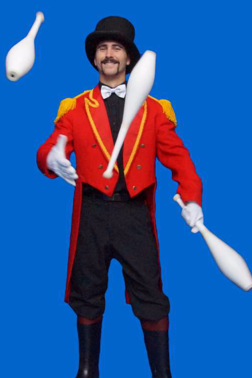 Greatest Showman Circus Ringmaster Juggler