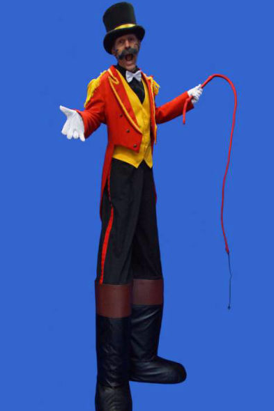Circus Ringmaster Stilt Walker